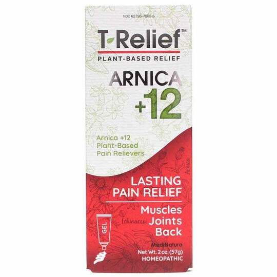 T-Relief Arnica +12 Pain Relief Gel, MDN